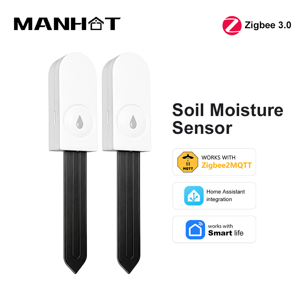 Smart Garden Nursery - Zigbee 3.0 Soil Moisture Sensor Temperature