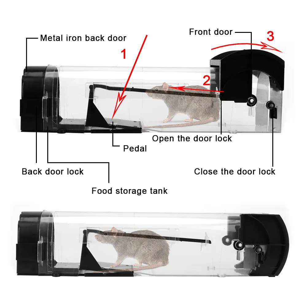 Mousetrap Safe Firm Humane Reu - đánh giá và giá Smart Garden Products
