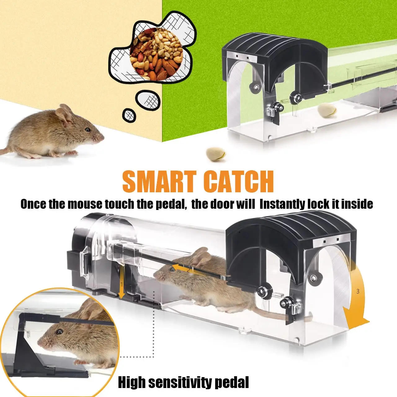 Safe Firm Humane Reusable Plas - đánh giá và giá Smart Garden Products