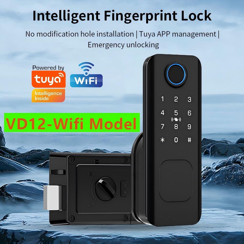 Wifi Fingerprint Waterproof Ou - đánh giá và giá Smart Garden Door Lock