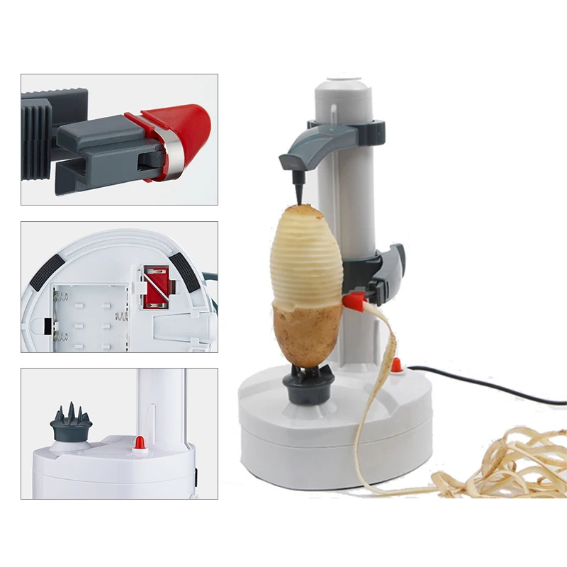 Automatic Rotating Apple Peele - đánh giá và giá Smart Garden Kitchen