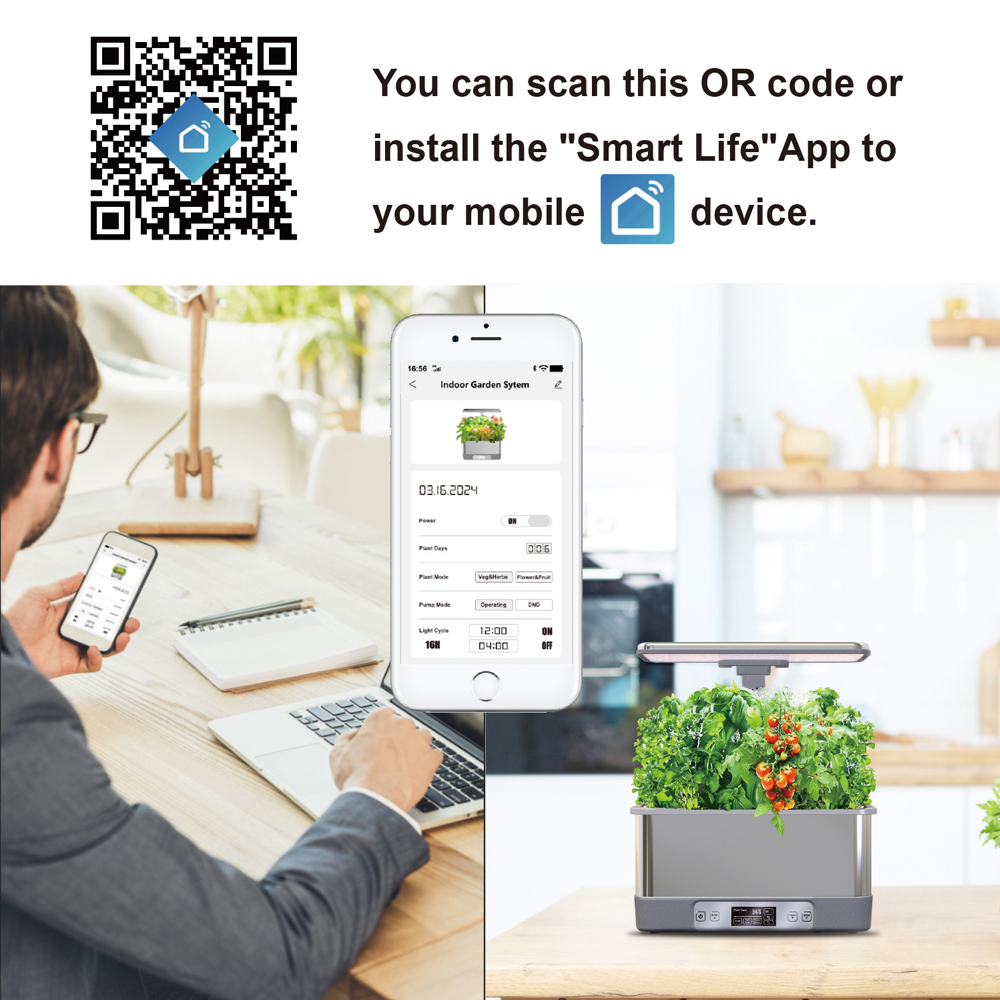 Tuya WiFi Indoor Garden Hydopo - đánh giá và giá Smart Garden Nursery