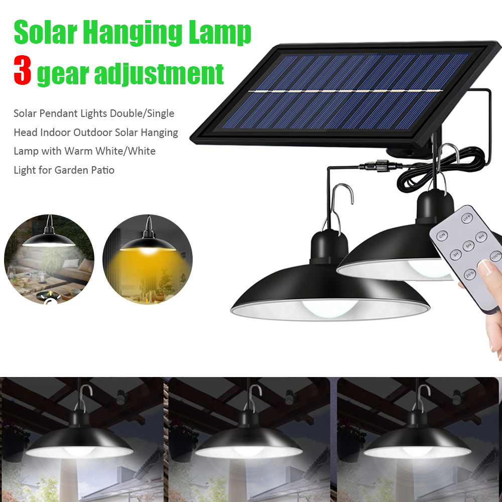 Solar Pendant Light with Doubl - đánh giá và giá Smart Garden Sheds