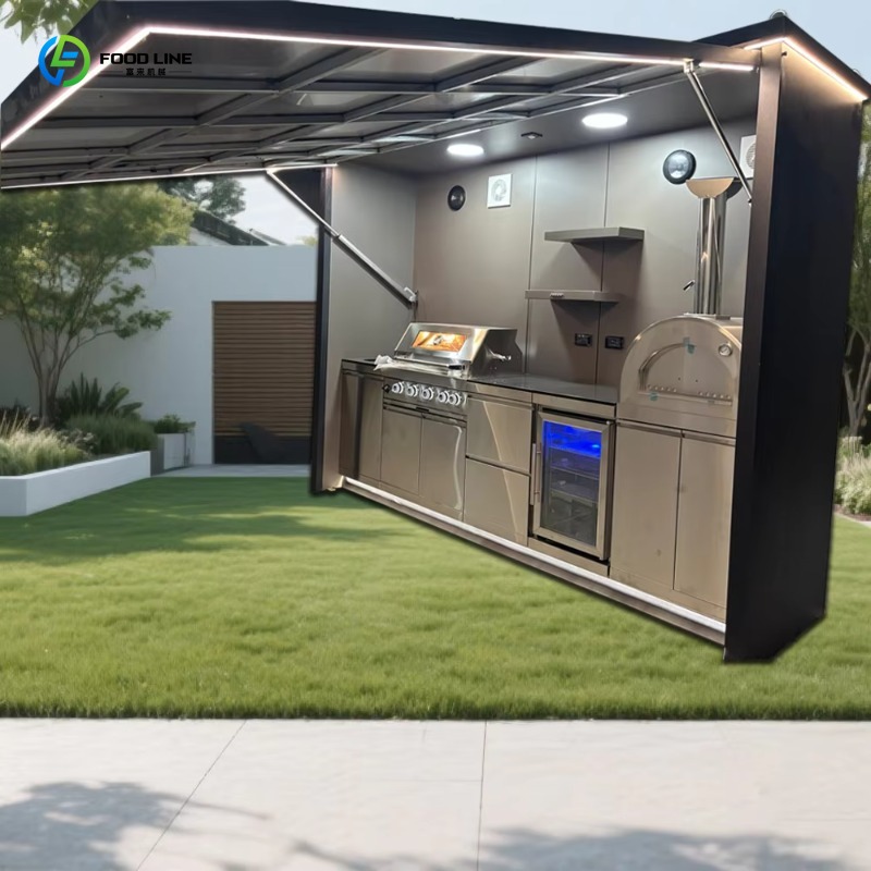Customized smart closeable she - đánh giá và giá Smart Garden Kitchen