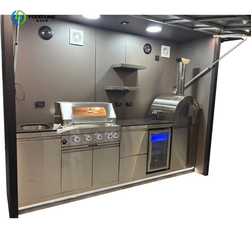 Customized smart closeable she - đánh giá và giá Smart Garden Kitchen