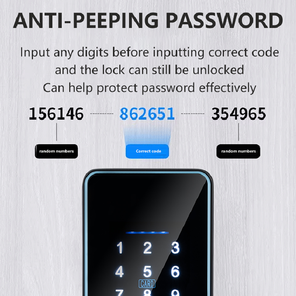 2026 New WiFi Tuya APP Smart D - đánh giá và giá Smart Garden Door Lock