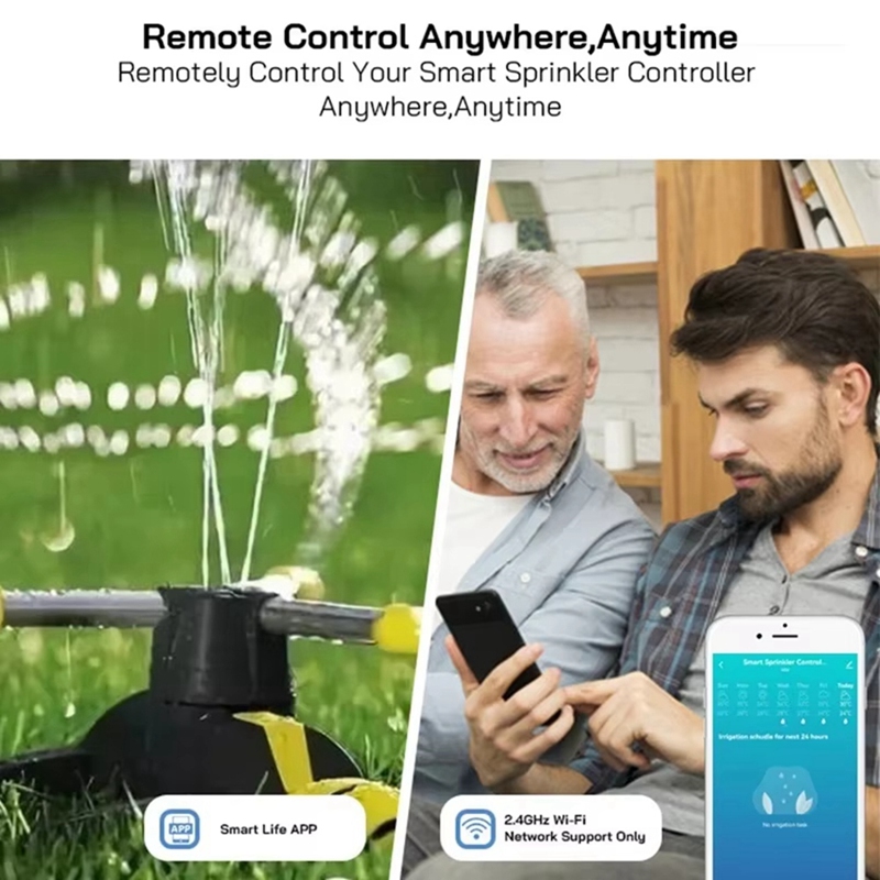 Tuya WiFi Smart Sprinkler Cont - đánh giá và giá Gardena Smart Irrigation Control