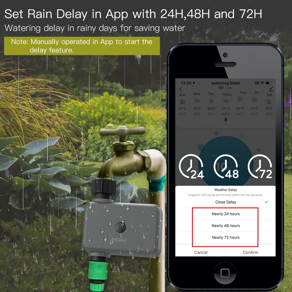 BLuetooth Valve Garden Waterin - đánh giá và giá Smart Garden Nursery