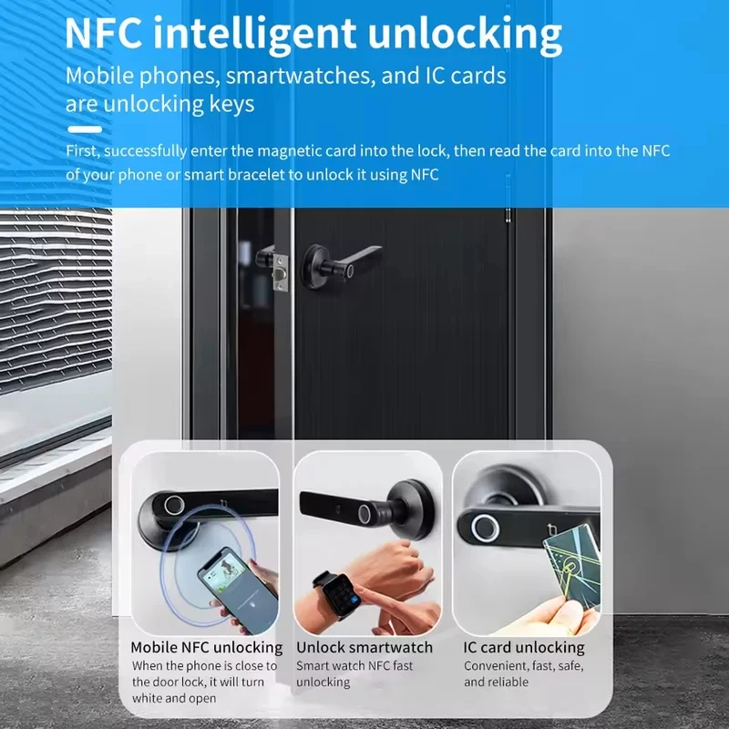 Tuya App Bluetooth Smart Finge - đánh giá và giá Smart Garden Door Lock