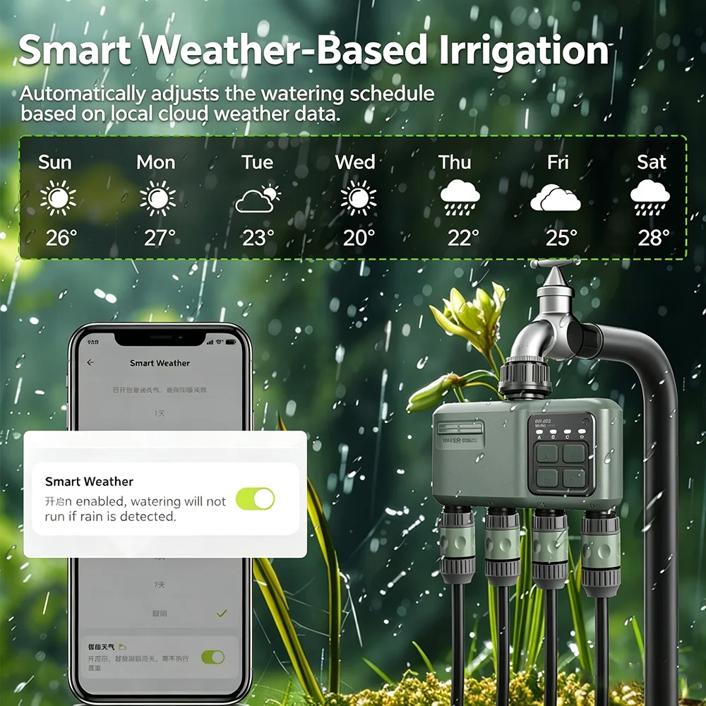 WiFi RF433 Smart Garden Sprink - đánh giá và giá Smart Garden Nursery