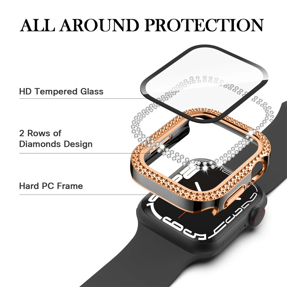 Diamond Cover For Apple watch  - đánh giá và giá Smart Garden 9