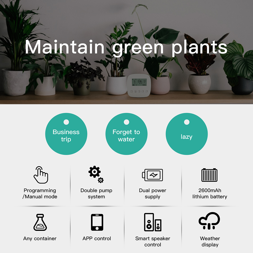 WiFi Tuya Smart Watering Machi - đánh giá và giá Gardena Smart Irrigation Control