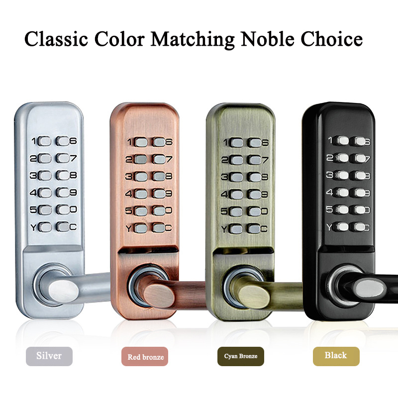 Double-sided Long Handle Keyle - đánh giá và giá Smart Garden Door Lock