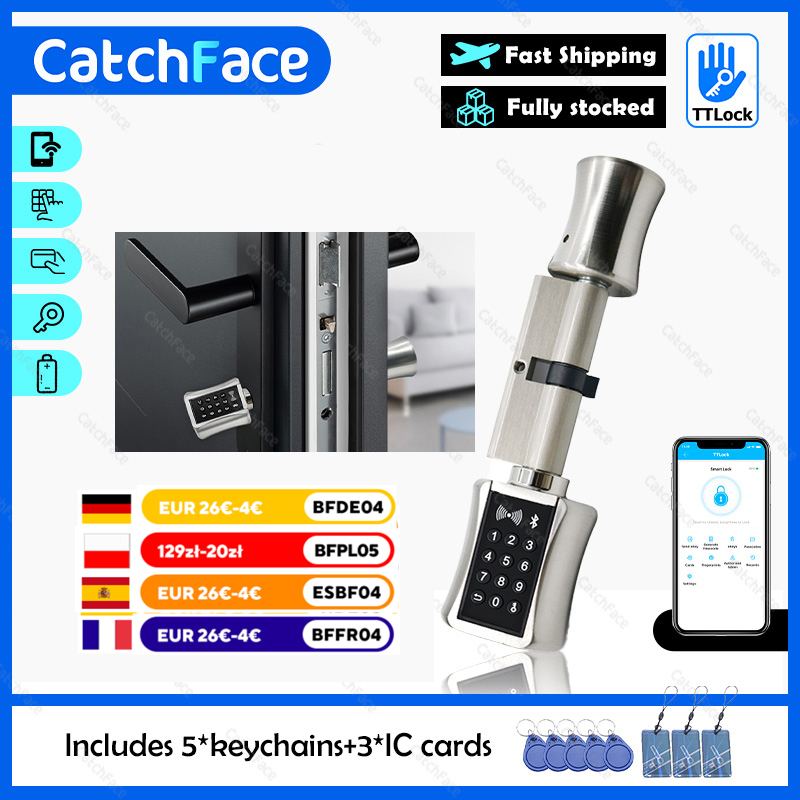 TTlock Bluetooth Thông Minh Tr - đánh giá và giá Smart Garden Door Lock
