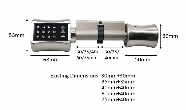 TTlock Bluetooth Thông Minh Tr - đánh giá và giá Smart Garden Door Lock