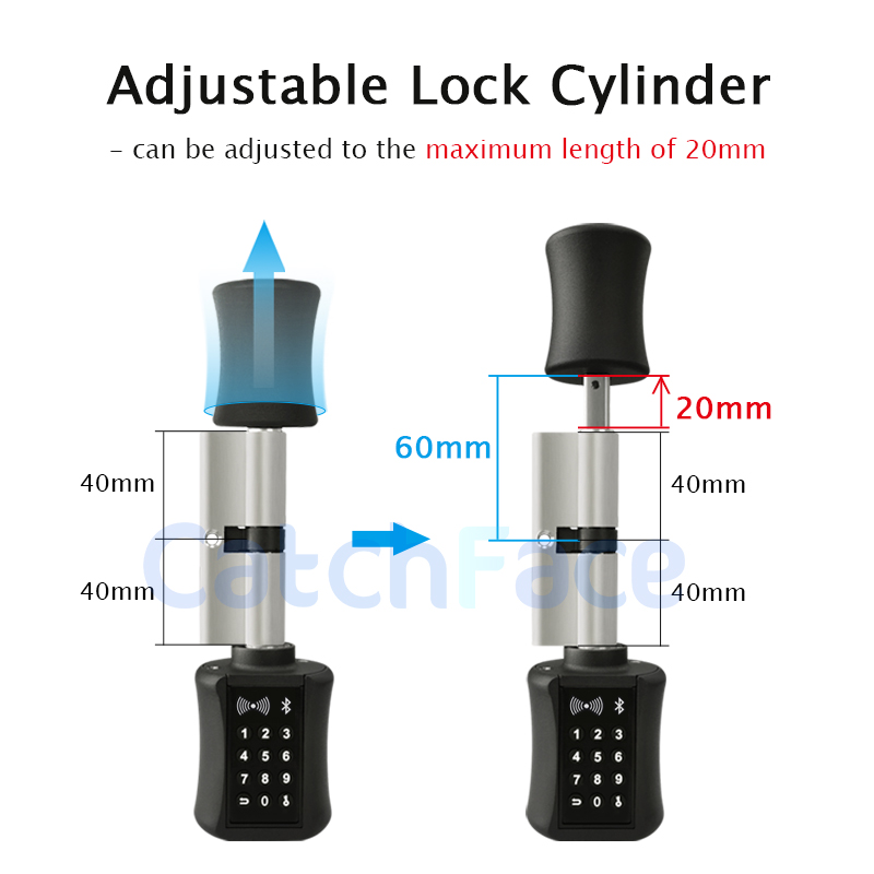 TTlock Bluetooth Thông Minh Tr - đánh giá và giá Smart Garden Door Lock
