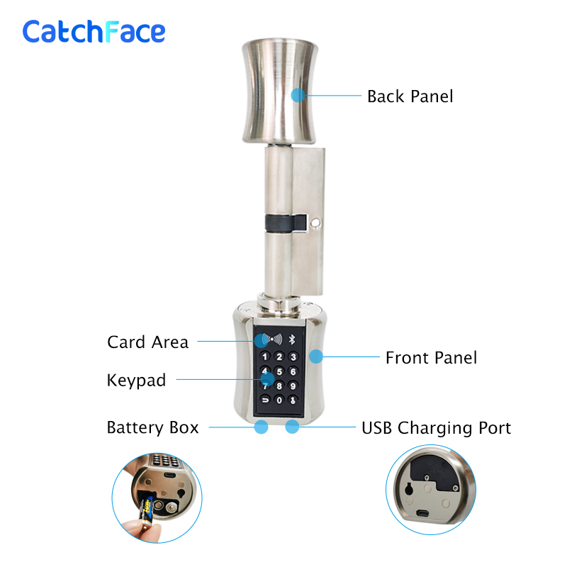 TTlock Bluetooth Thông Minh Tr - đánh giá và giá Smart Garden Door Lock