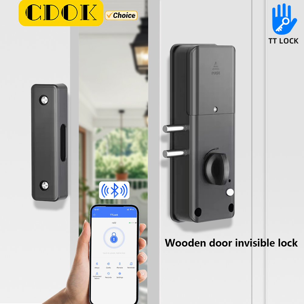 CDOK RX02 TTlock Bluetooth, In - đánh giá và giá Smart Garden Door Lock