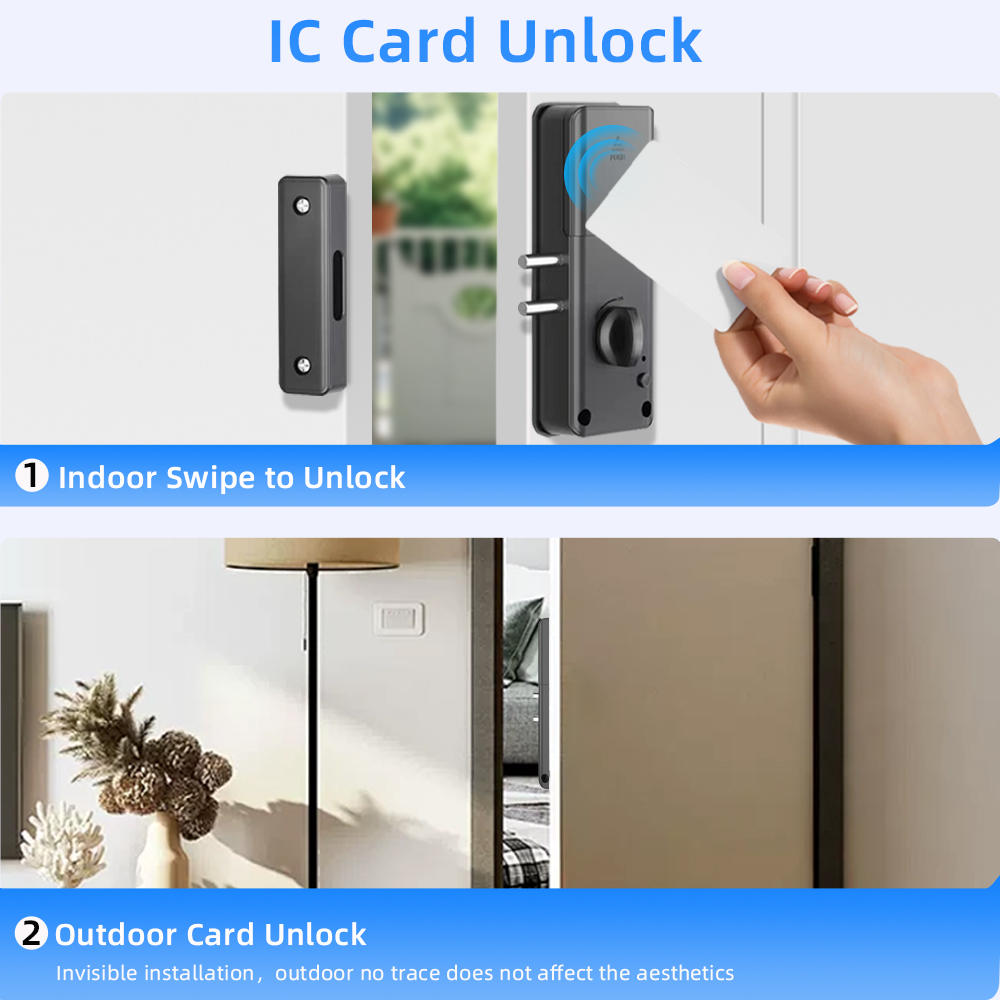 CDOK RX02 TTlock Bluetooth, In - đánh giá và giá Smart Garden Door Lock