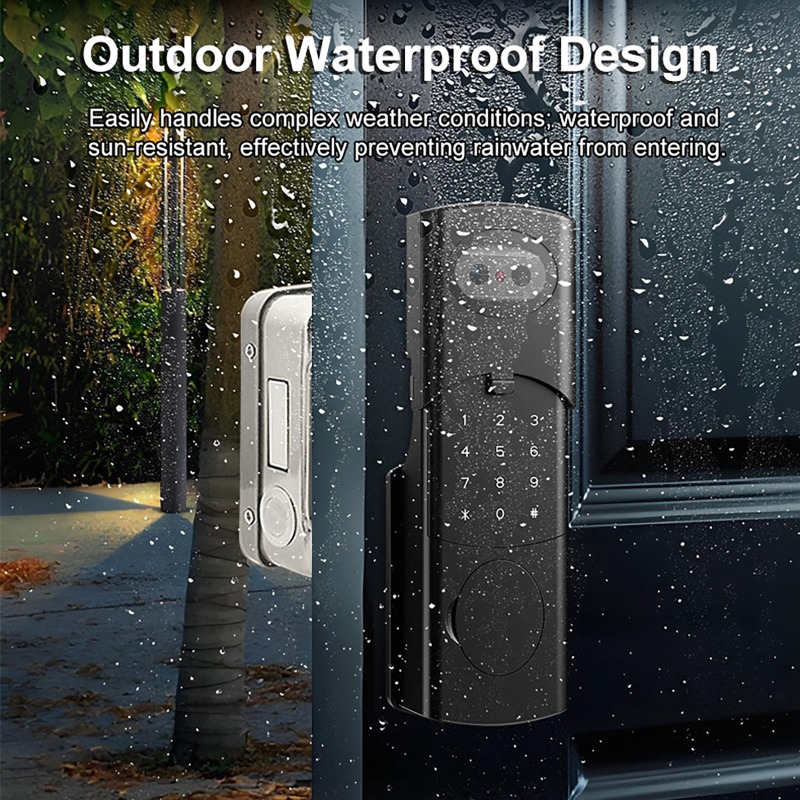 Outdoor Waterproof Smart Tuya  - đánh giá và giá Smart Garden Door Lock