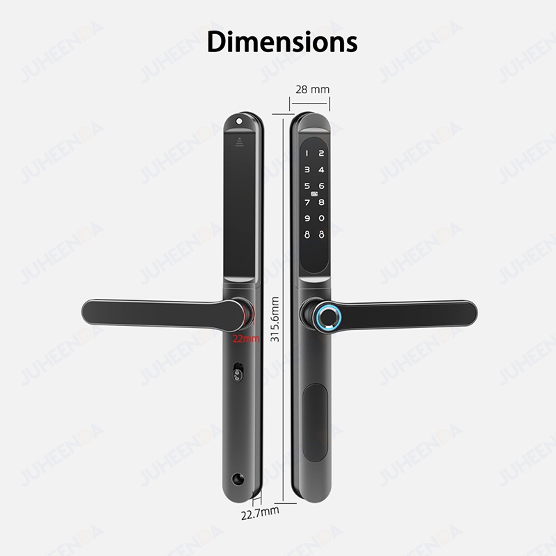 TTLock App Smart Aluminum Door - đánh giá và giá Smart Garden Door Lock