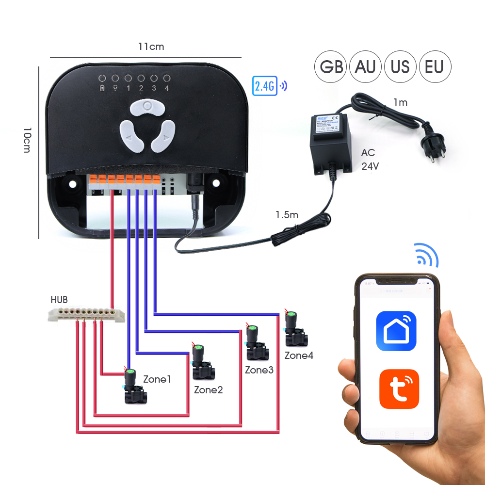 Garden Hose Solenoid Valve Con - đánh giá và giá Smart Garden Nursery
